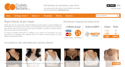 Desktop Screenshot of ciudaddebarbate.com