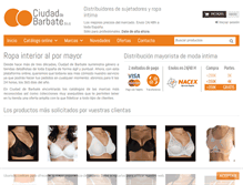 Tablet Screenshot of ciudaddebarbate.com